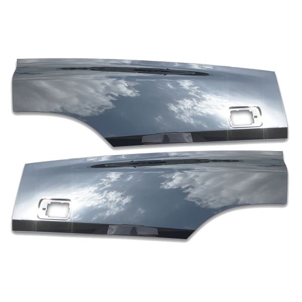 楽天市場】いすゞ NEW ギガ メッキ ドア プロテクター ブリスター 左右