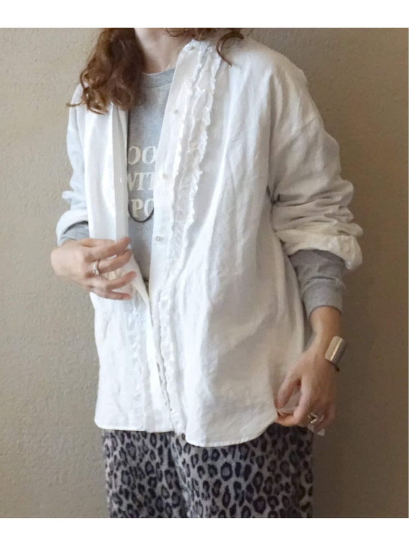 楽天市場】CLシャンブレー フリルブラウス journal standard luxe