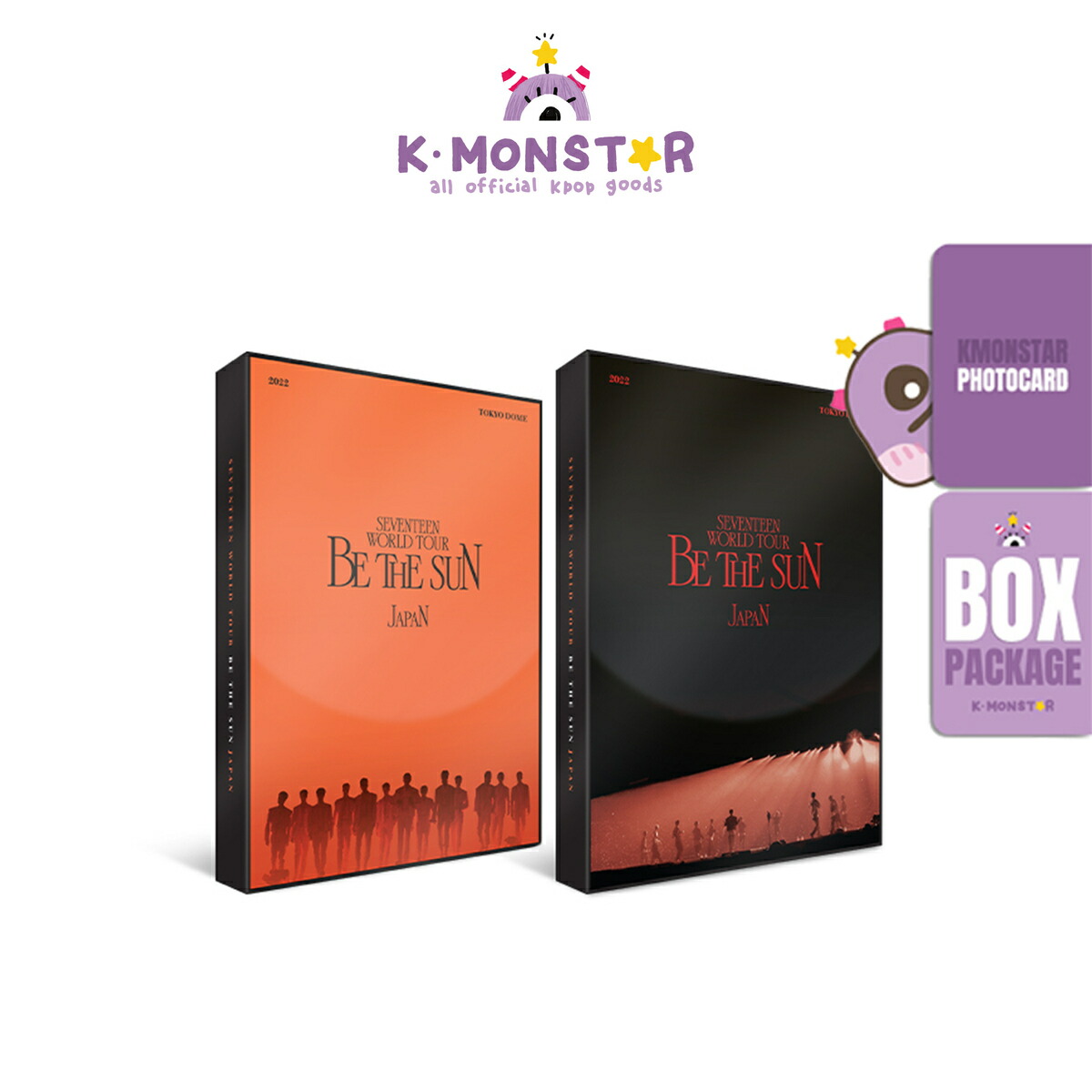 SEVENTEEN BE THE SUN JAPAN Blu-ray 【公式通販】