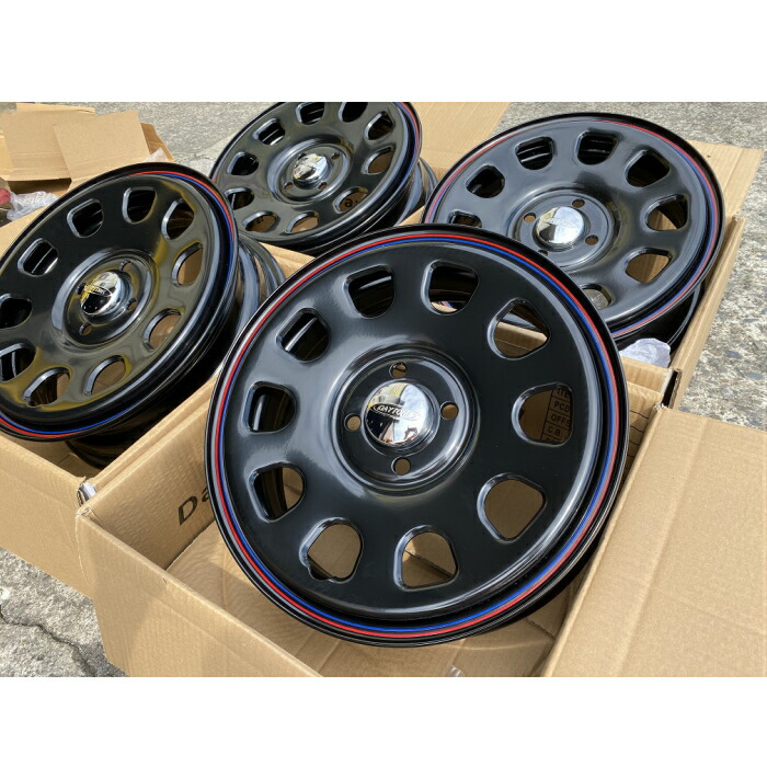 楽天市場】☆即日発送可能☆DAYTONA'S (デイトナ) 15インチ5.0J+45