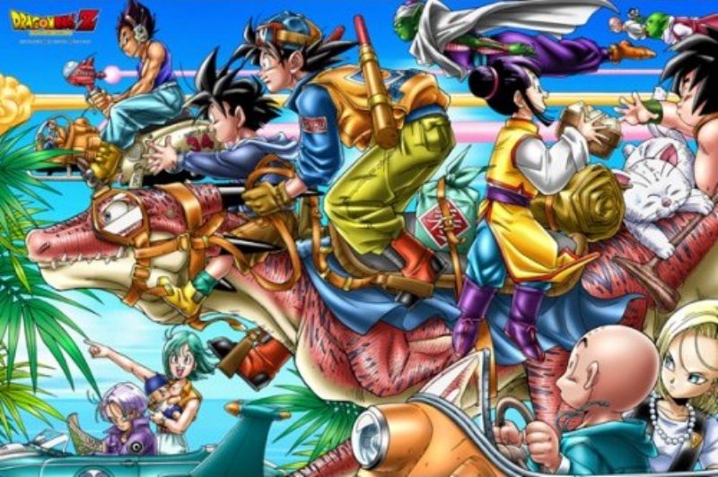 楽天市場】1000ピースジグソーパズル ドラゴンボールZ ゴーゴー