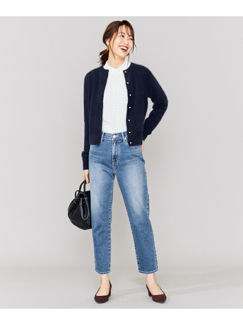 楽天市場】【SALE／50%OFF】カラーラクーンニットカーディガン 組曲