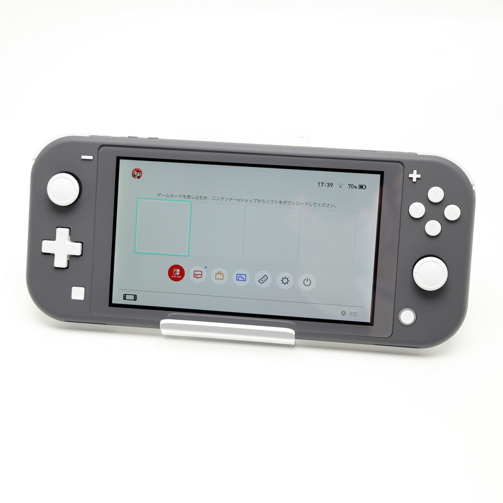 Switch Lite グレー 新品未開封保証書レシート付 2025年11月購入