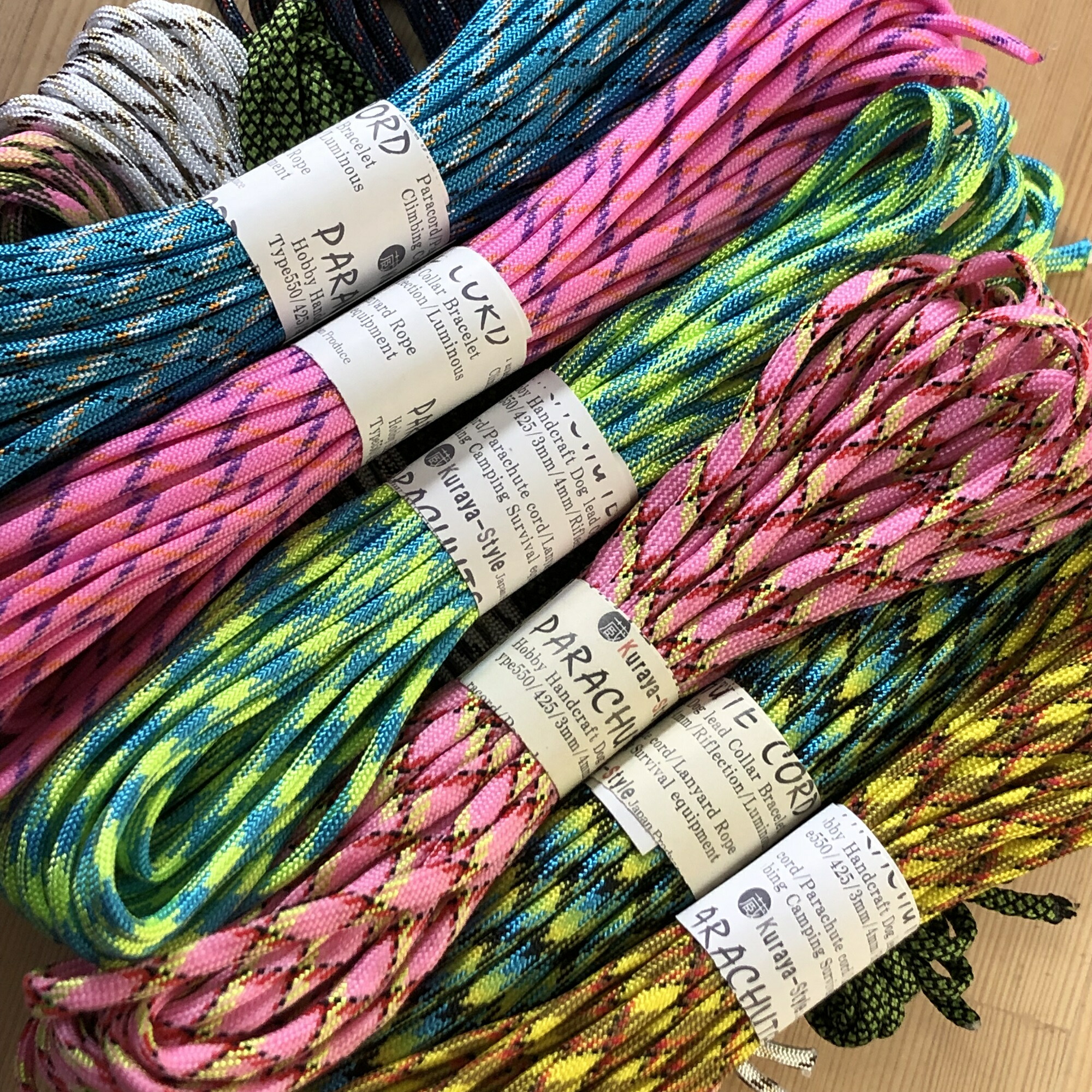 楽天市場】◇パラコード／Paracord 550 7Strand 4mm○限定