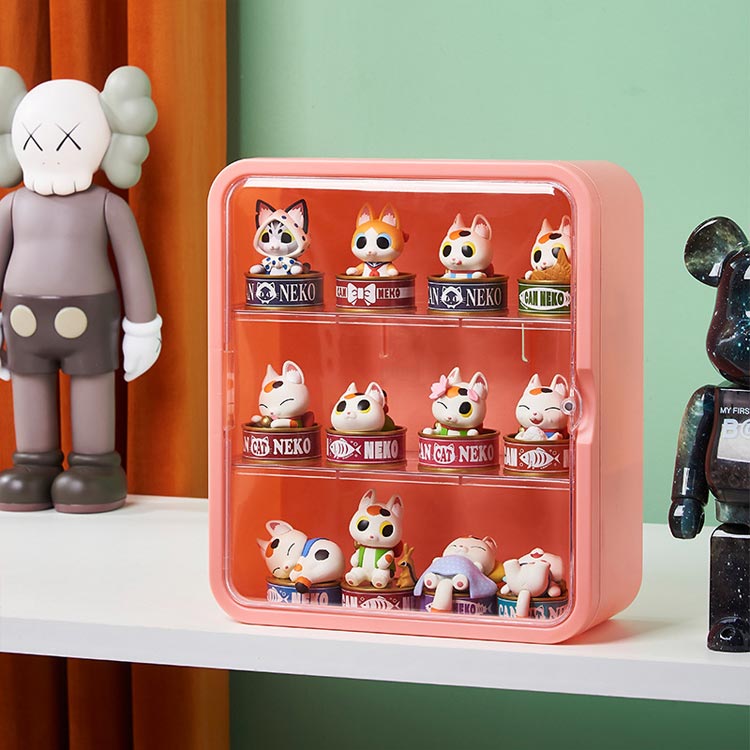 楽天市場】壁掛け コレクションケース 扉付き フィギュアケース