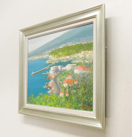 楽天市場】絵画 油絵 コートダジュール フランス F30号 （春野修一