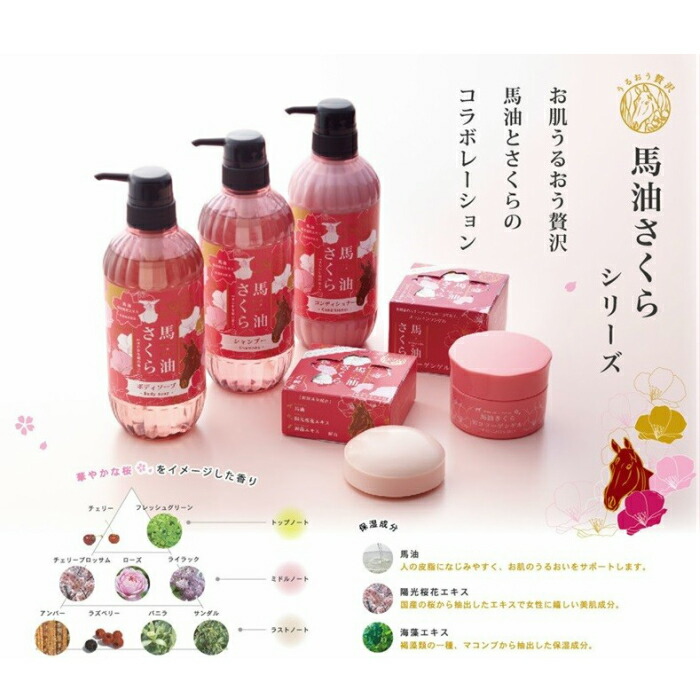 楽天市場】馬油さくら石鹸 泡立てネット付 100g 馬油 石鹸 石けん