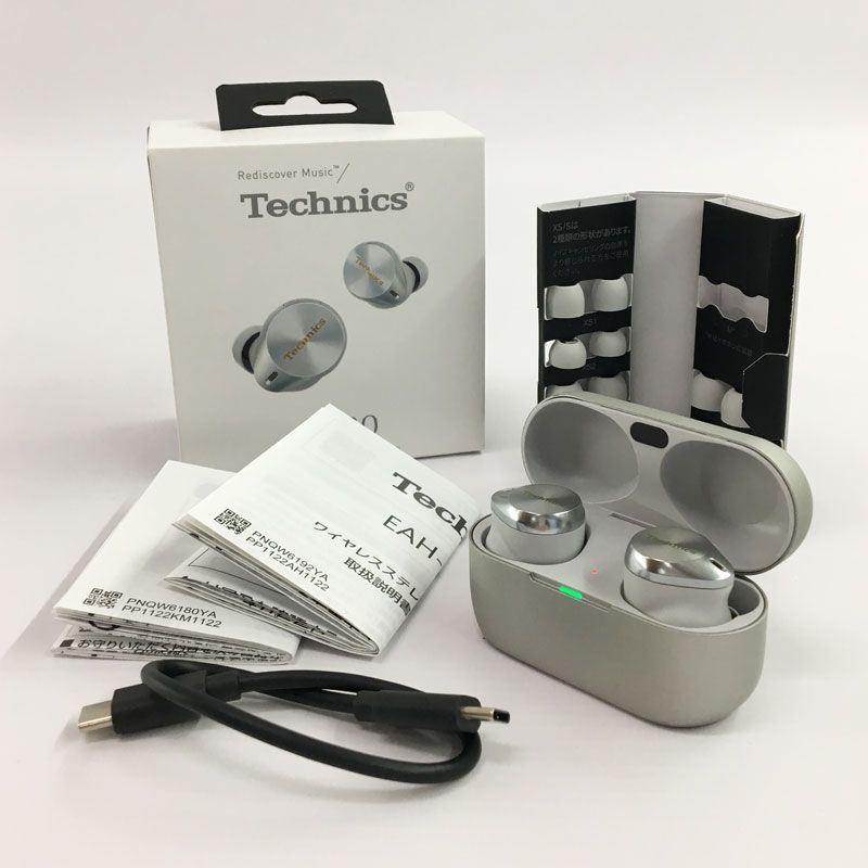 楽天市場】【中古】Technics EAH-AZ80-S 【ワイヤレスイヤホン