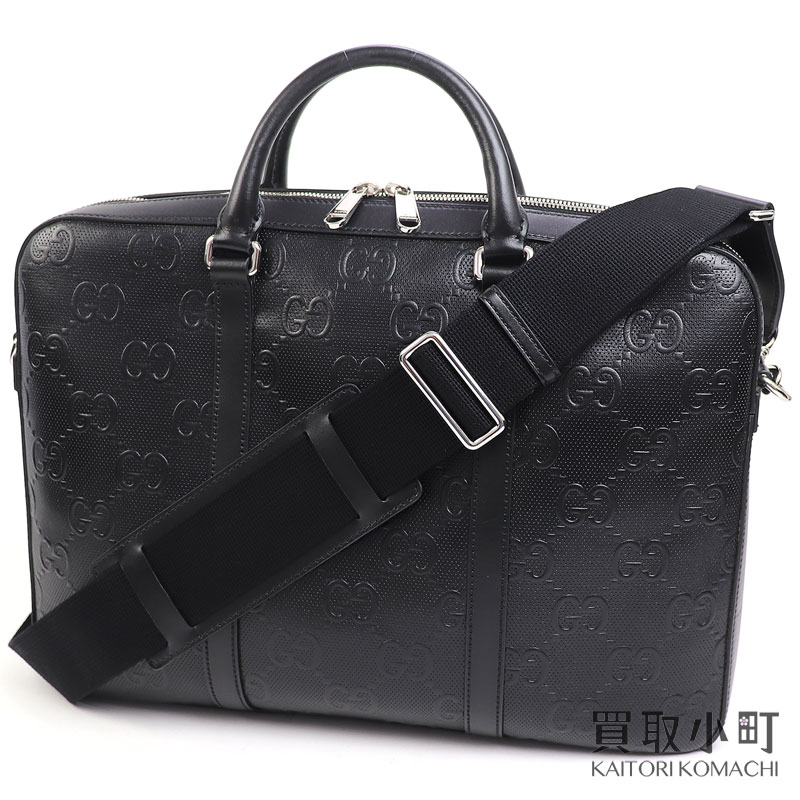 楽天市場】本革（ブランドグッチ）（ビジネスバッグ・ブリーフケース