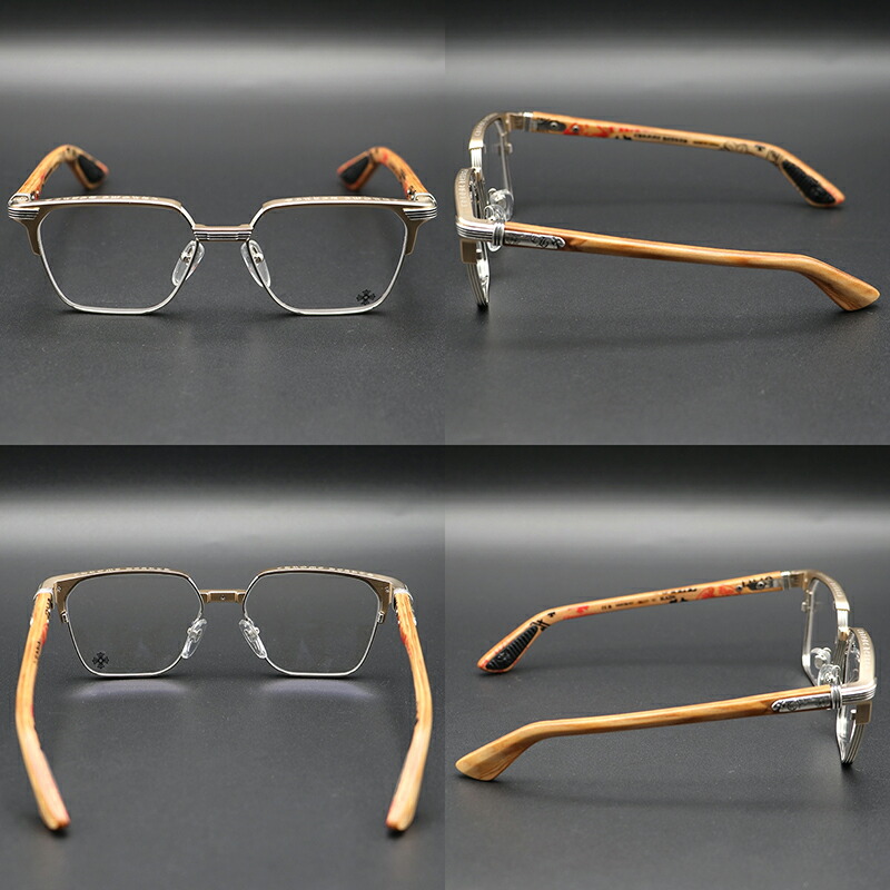 楽天市場】クロムハーツ【CHROMEHEARTS】【保証書付】伊達メガネ