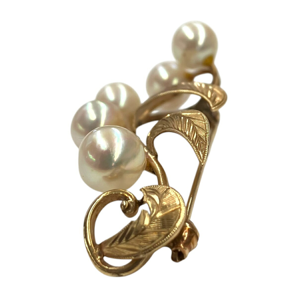 楽天市場】【中古】｜MIKIMOTO ミキモト ブローチ K14 6.8g パール7.2