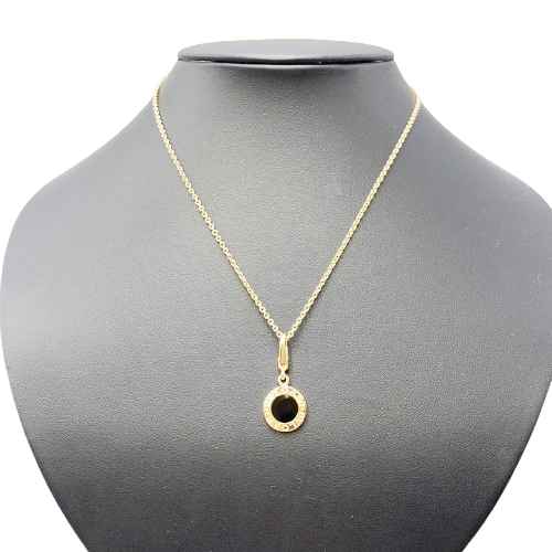 楽天市場】BVLGARI ブルガリ・ブルガリ オニキスペンダントトップ