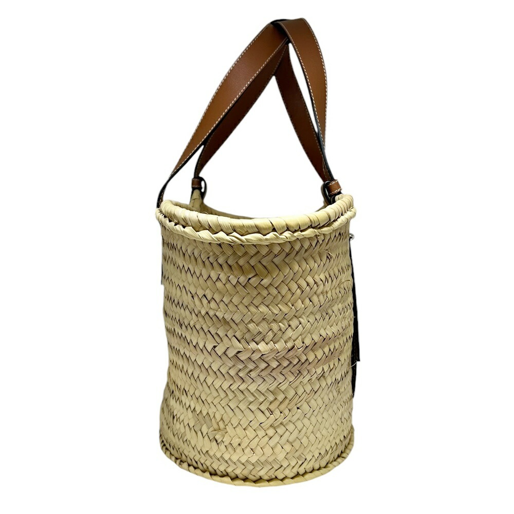 楽天市場】LOEWE 【ロエベ】 バスケットバッグ ミディアム タン ヤシの