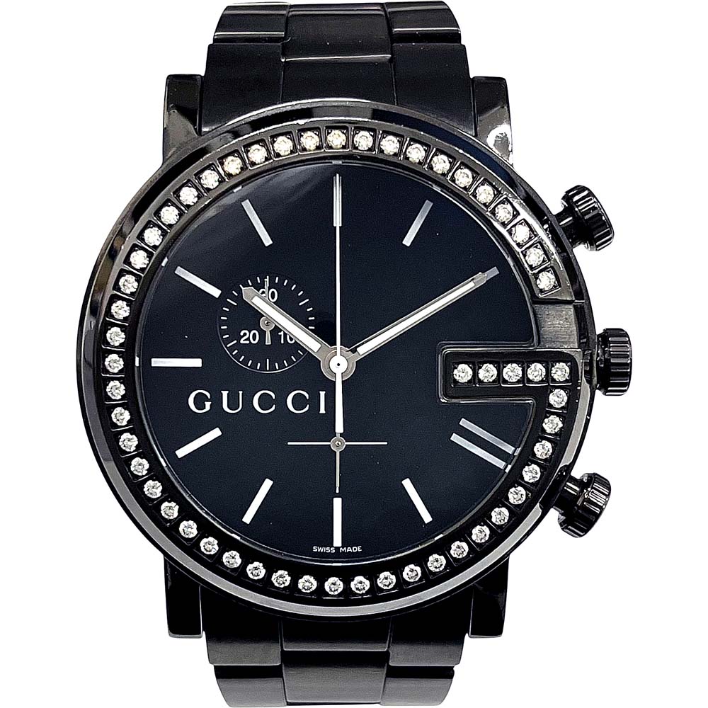 楽天市場】［泉店］【電池交換済み/良品】グッチ 101M Gラウンド