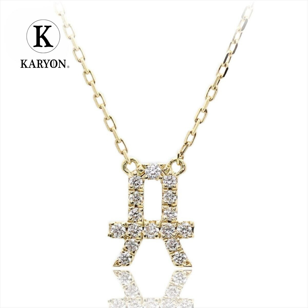 楽天市場】【ギフト品質】アーカー AHKAH ネックレス イニシャル A