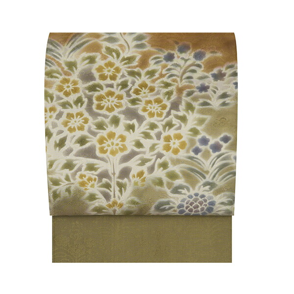 楽天市場】内田陽一郎正倉院草花模様夾纈染 袋帯【未着用品】 : 銀座