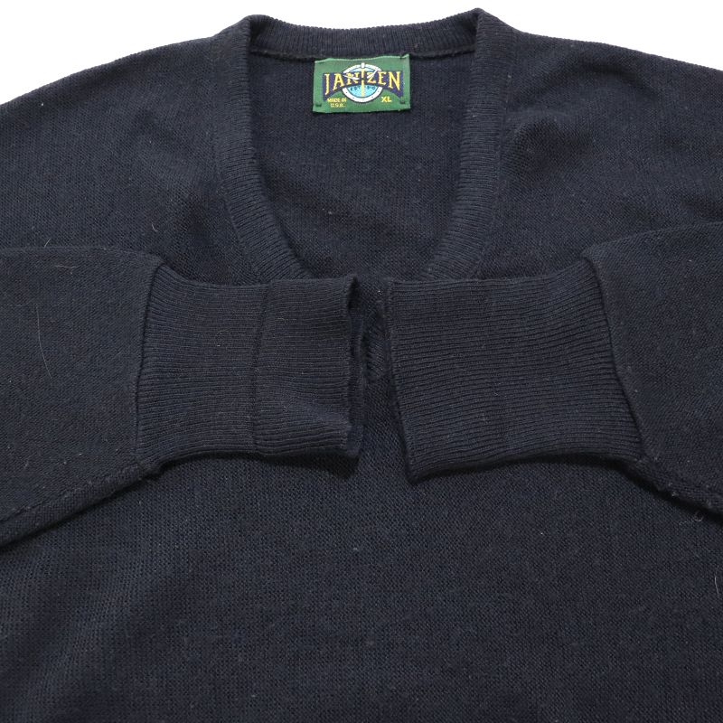 楽天市場】90s USA製 ヴィンテージ JANTZEN 無地 Vネック ニット