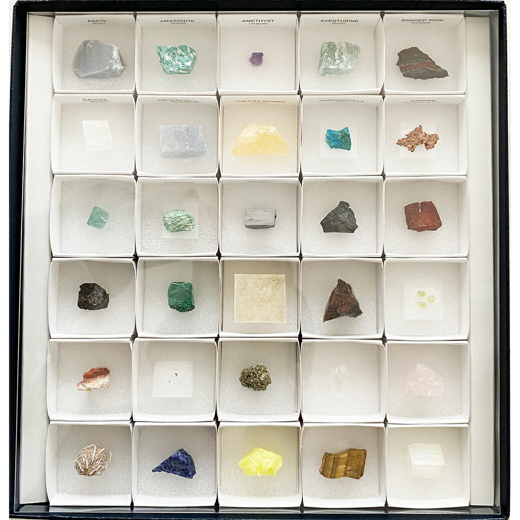 楽天市場】東京サイエンス 鉱物標本 30種 : キッズマーケット