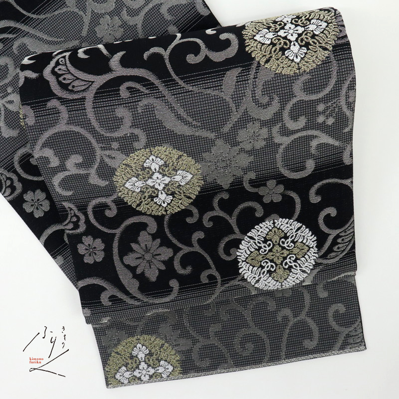 楽天市場】【中古】袋帯 フォーマル 煌びやか 特選品 モノトーン 横段