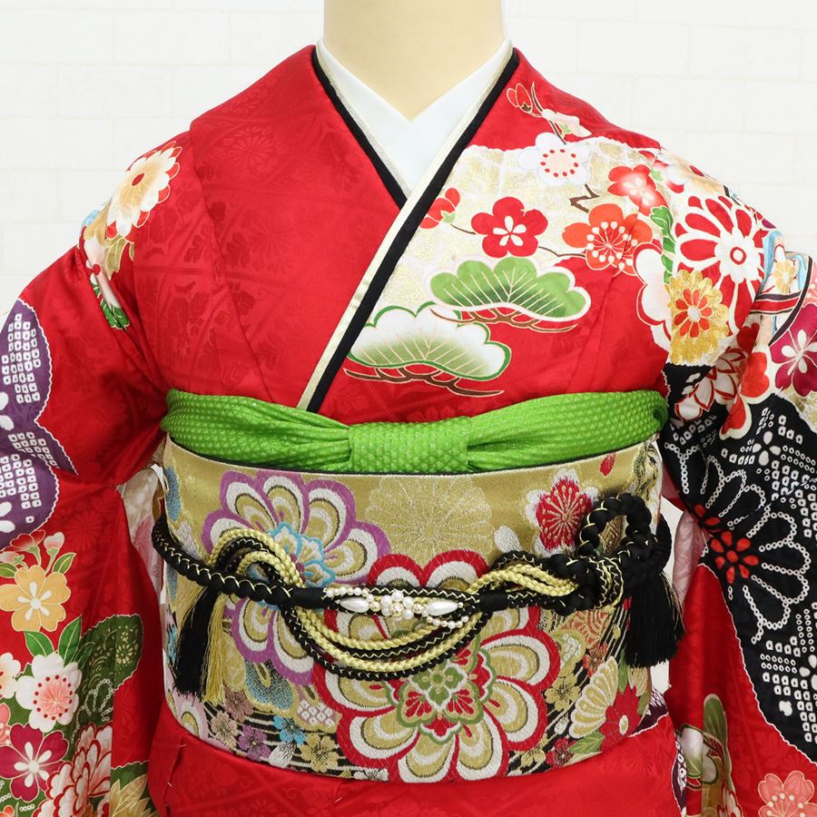 楽天市場】【お仕立て付き】新品 振袖 フルセット一式 正絹 仮絵羽 未