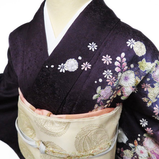 楽天市場】【 未使用 】 特選 訪問着 着物 袷 桐屋 徳永正峰 辻が花
