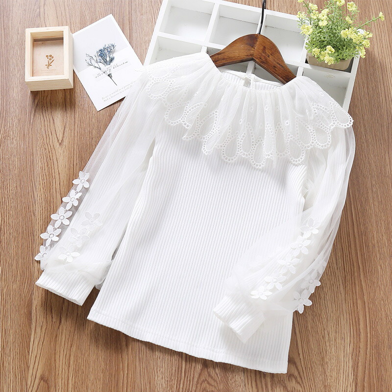 楽天市場】子供服 女の子 ブラウス 長袖 フォーマルブラウス キッズ