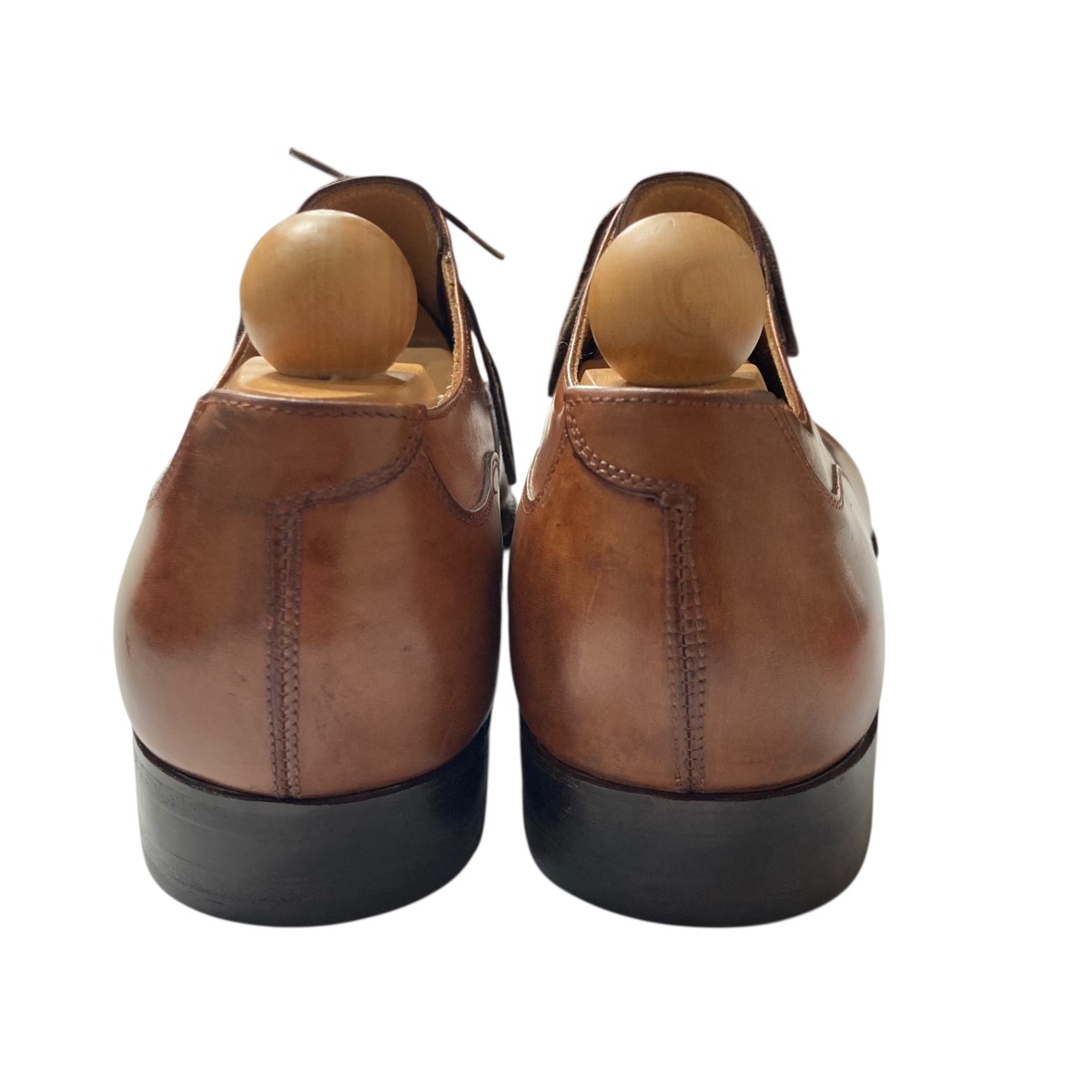 楽天市場】【中古】VASSストレートチップシューズ ブラウン サイズ：9
