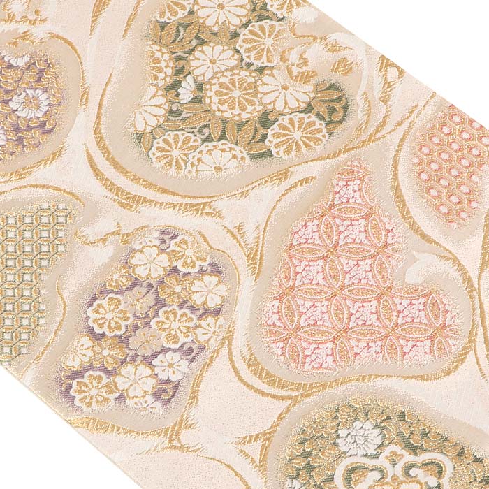 楽天市場】袋帯 フォーマル 黒留袖 色留袖 訪問着 金 吉祥 華紋 京洛苑