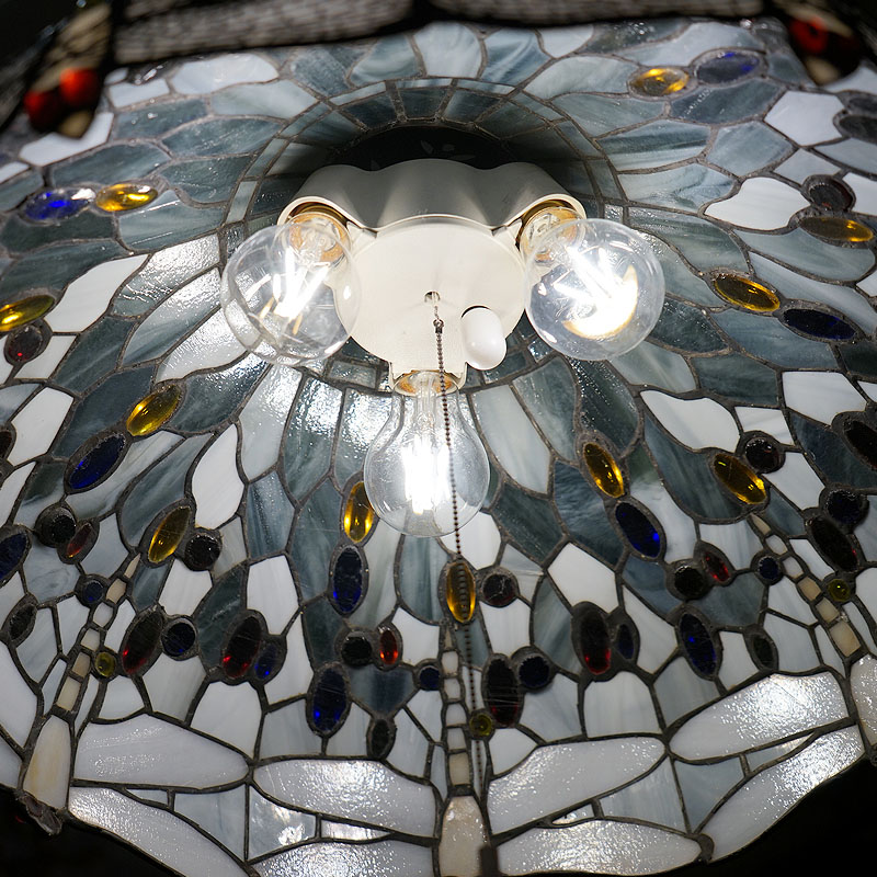 楽天市場】ヴィンテージ ティファニースタイル ステンドグラス