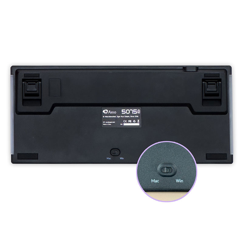 楽天市場】【在庫限り】 Akko 5075S HE JP 75% 日本語JISキー配列 有線