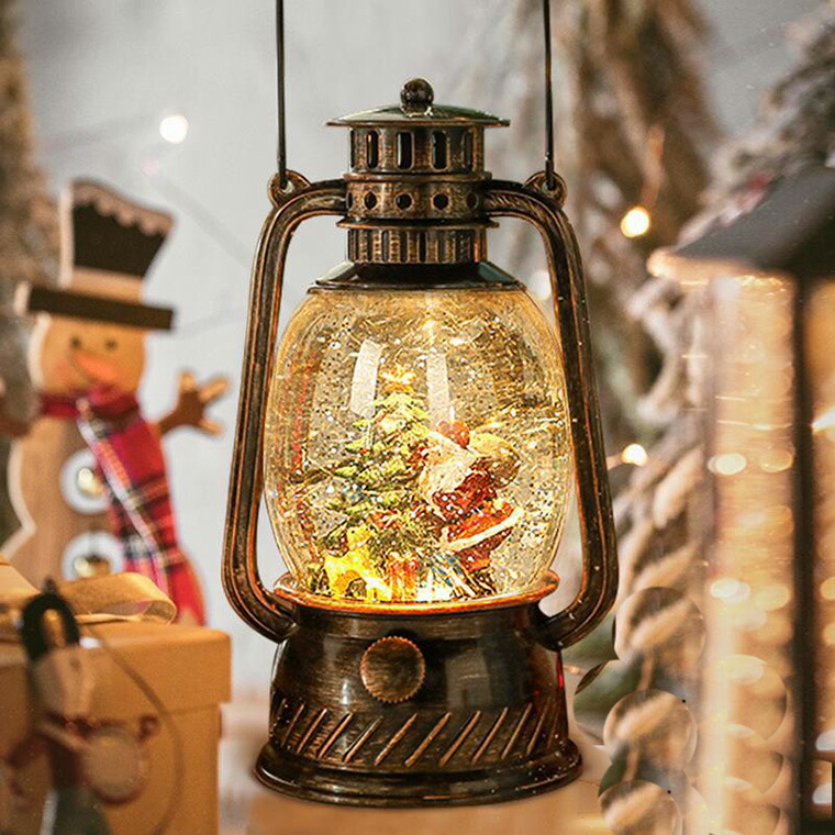 トイストーリー2 赤ランタン ライトアップ オルゴール付き スノー