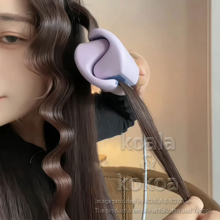 楽天市場】ヘアアイロン ウェーブアイロン ウェーブ 波型 深V字 32ミリ