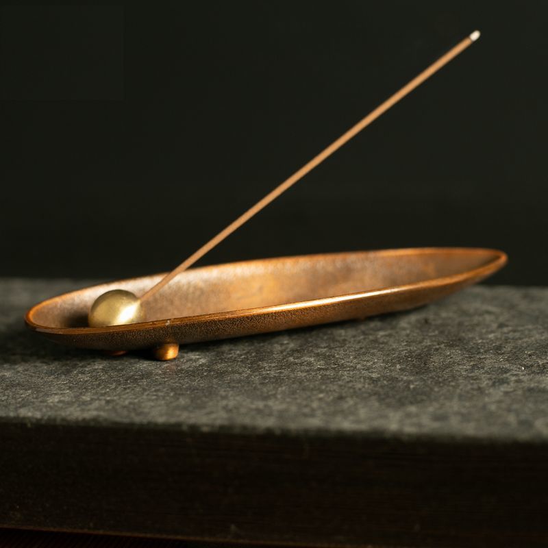 楽天市場】送料無料 お香立て インセンスホルダー スティック型用 横