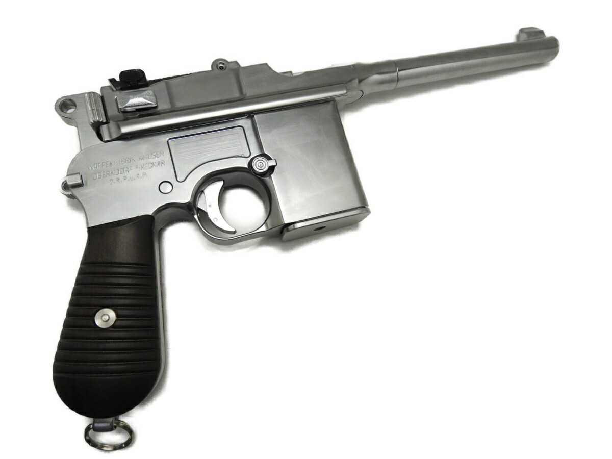 楽天市場】マルシン MARUSHIN ガスガン モーゼル M712 シルバー ABS