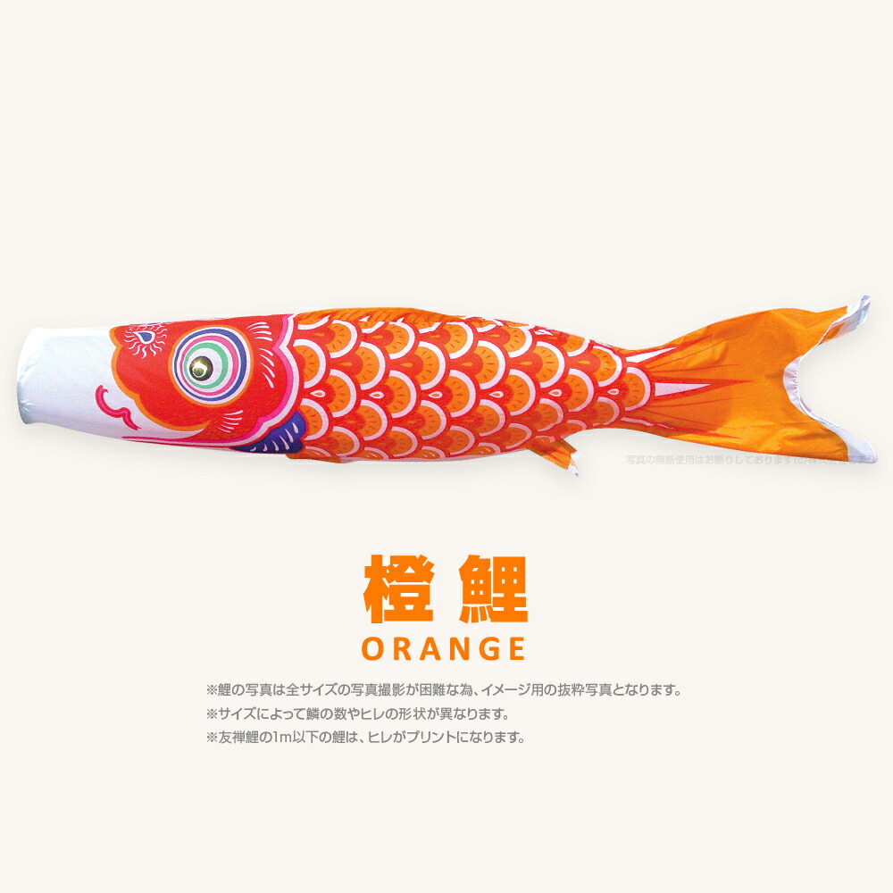 楽天市場】こいのぼり 単品 鯉のぼり 友禅鯉 2m 単品鯉 黒 赤 青 緑