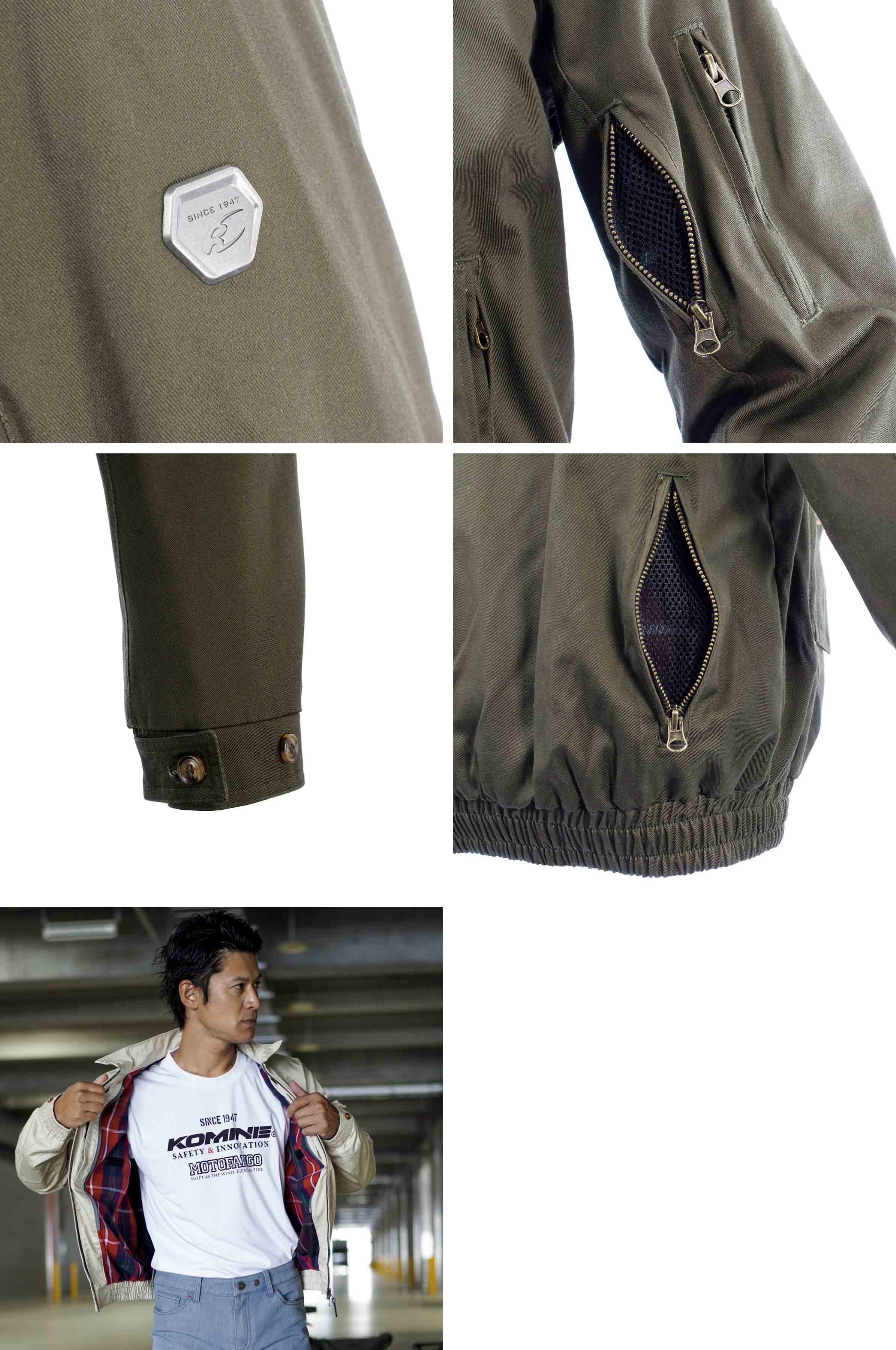 楽天市場】【公式】コミネ KOMINE JK-5911 プロテクトスイングトップ