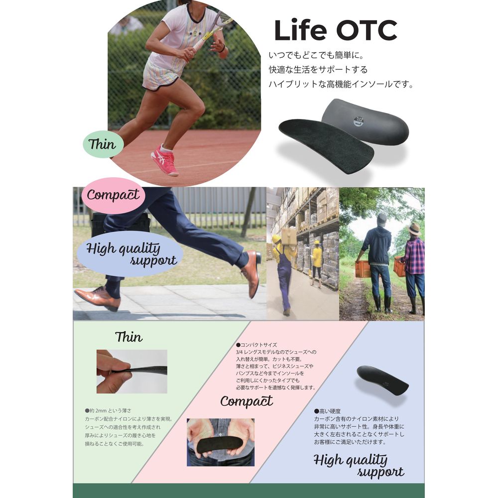 楽天市場】【10%OFFクーポン対象】『即日出荷』NWPL インソール Life