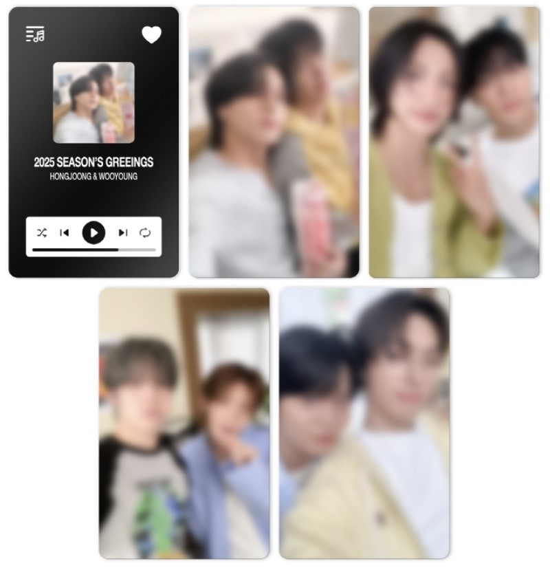 楽天市場】【流通特典付】ATEEZ 2025 Season's Greetings ROCK WILL