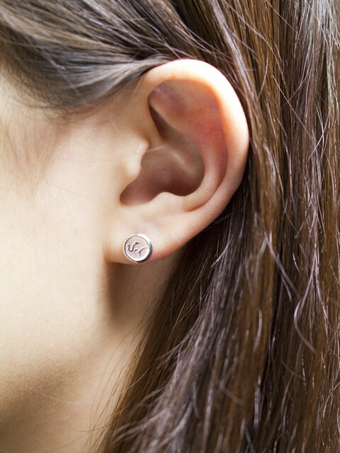 楽天市場】JIN[ロゴピアス](シルバーアクセサリー/シルバー925