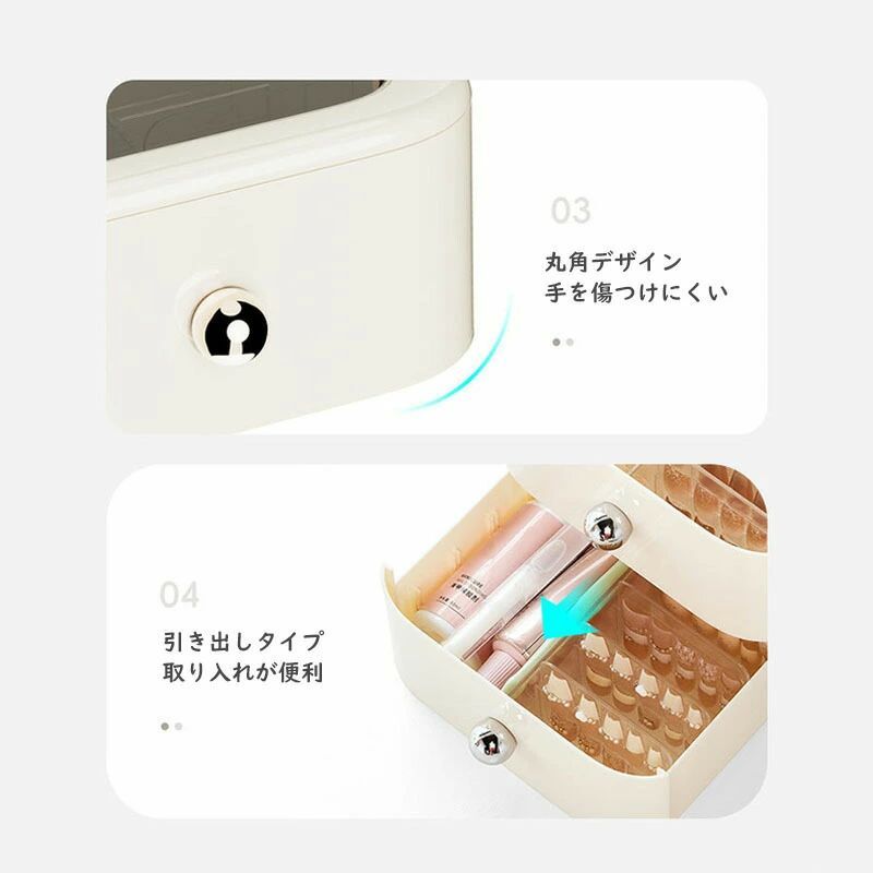 メイク、ネイルアート収納ボックスセット メイク、ネイルアート収納