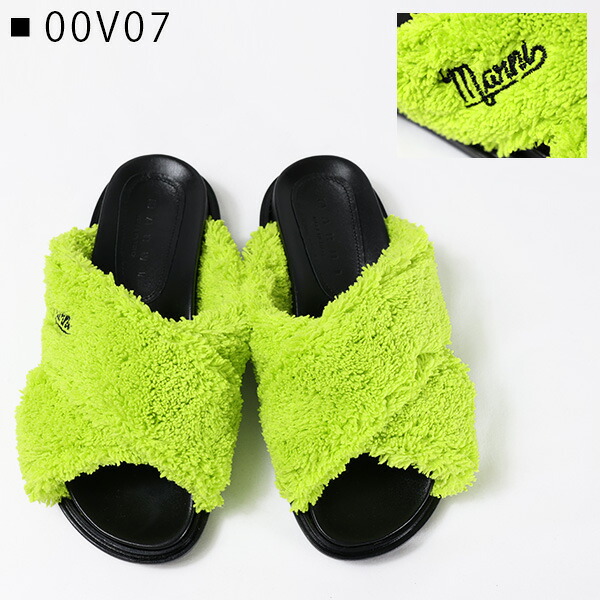 楽天市場】MARNI マルニ Terry Slider スライドサンダル テリー