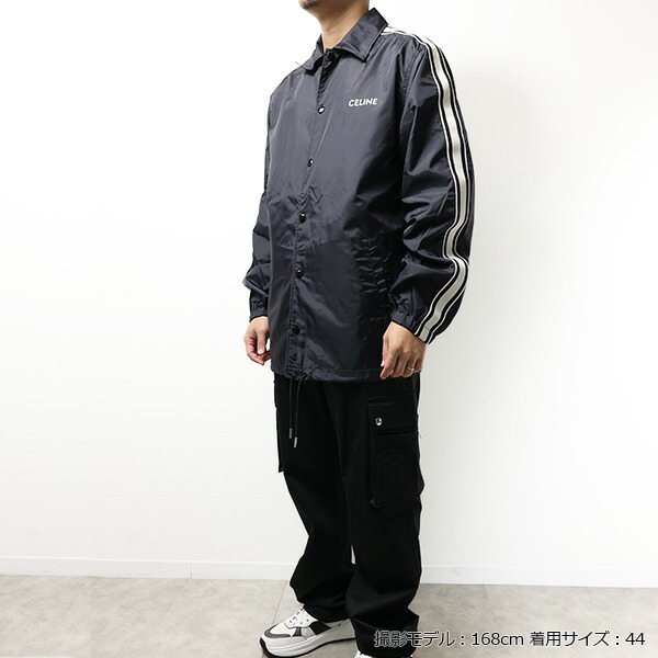 楽天市場】CELINE セリーヌ Nylon Coach Jacket コーチジャケット