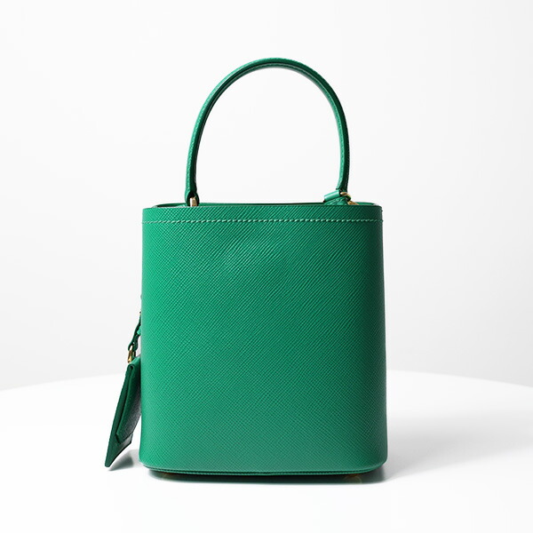 楽天市場】PRADA プラダ Small Saffiano Leather Prada Panier Bag