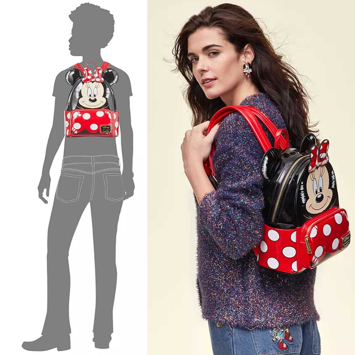 楽天市場】ディズニー/ラウンジフライ リュック ミニーマウス