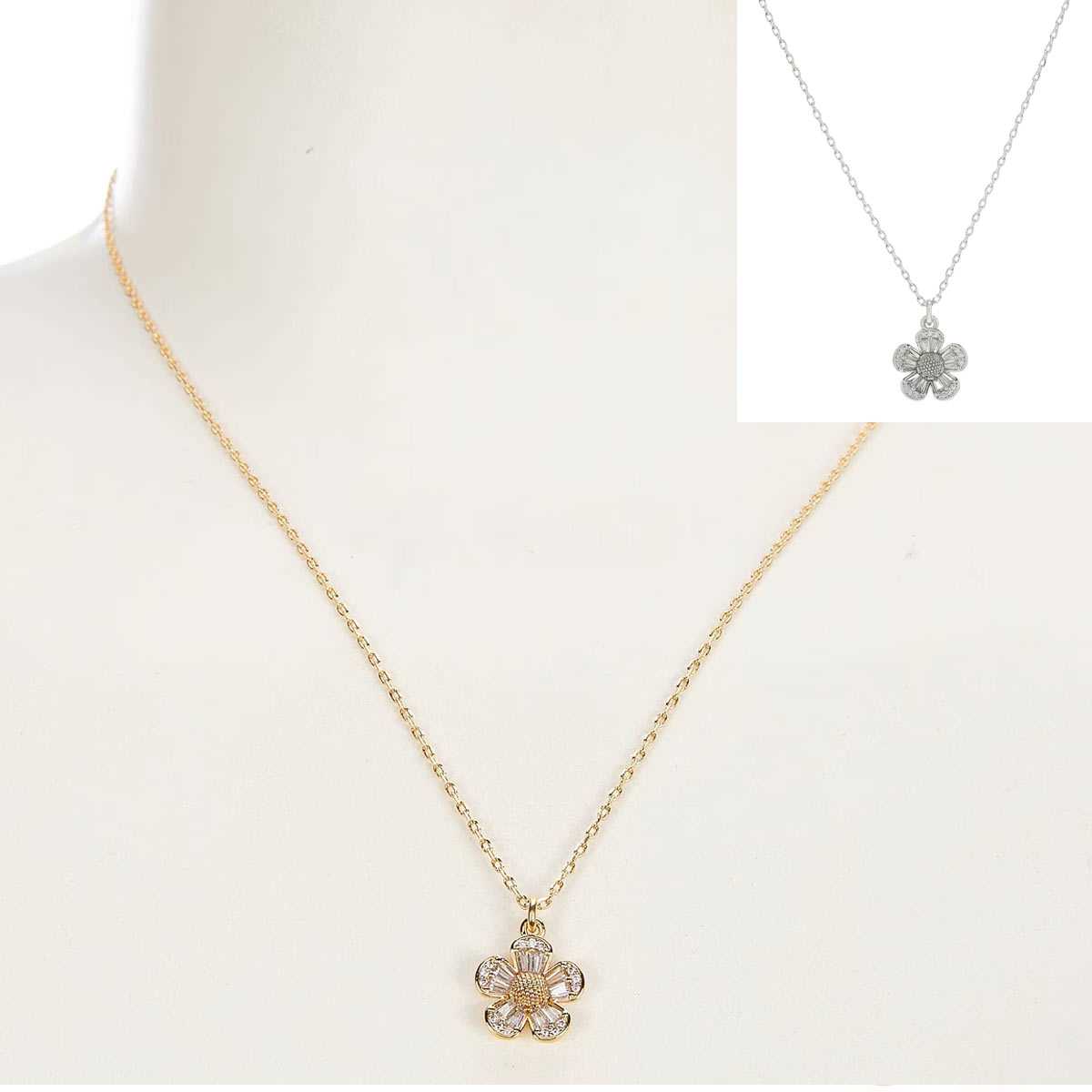 楽天市場】ケイトスペード ネックレス ブランド レディース 花 大きめ