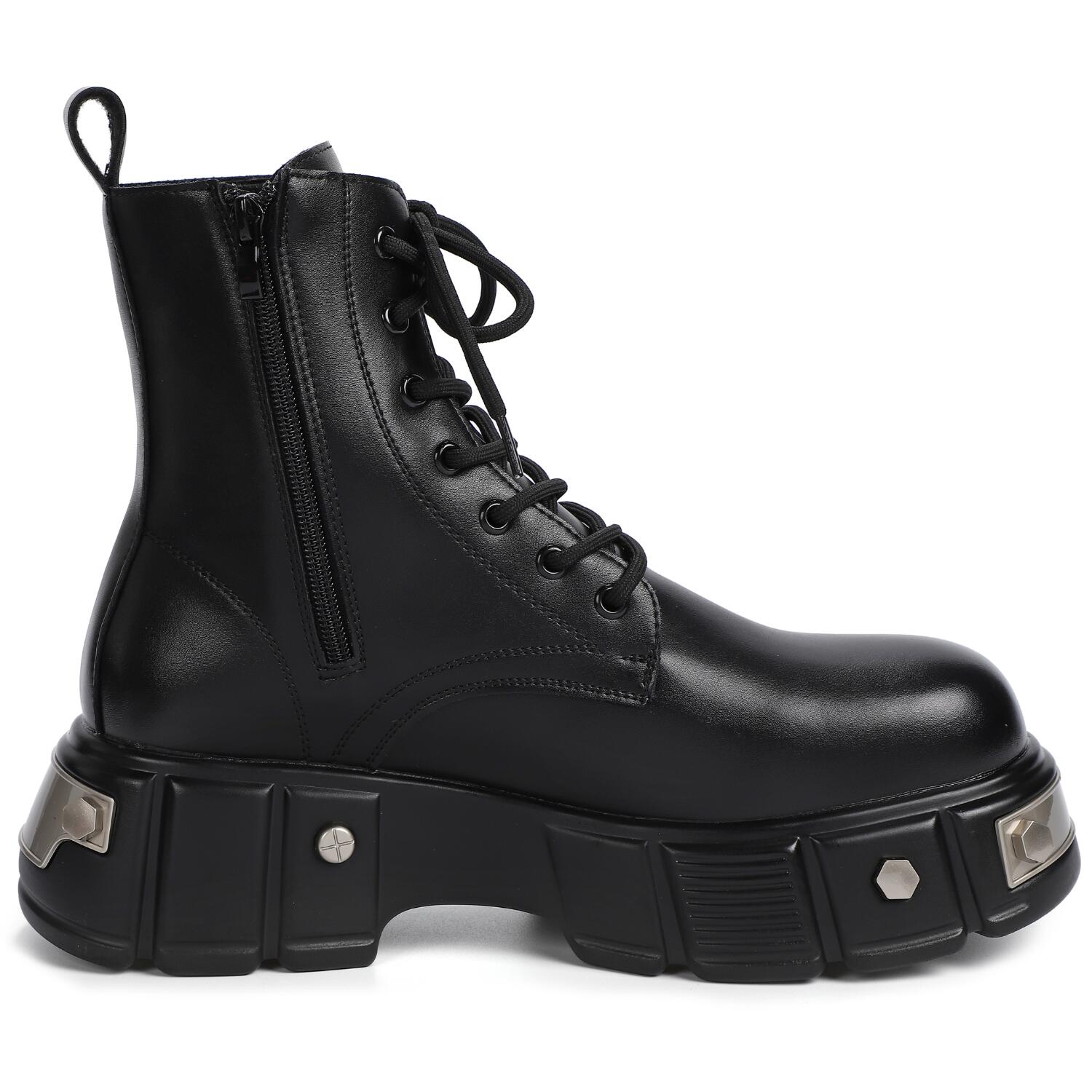 楽天市場】メンズ ブーツ 厚底 2WAY シークレットブーツ 通常のブーツ