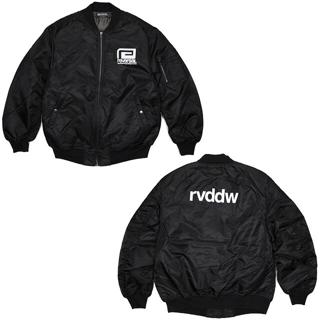 楽天市場】(リバーサル) reversal rvddw NYLON MA-1 (JACKET)(rvbs071