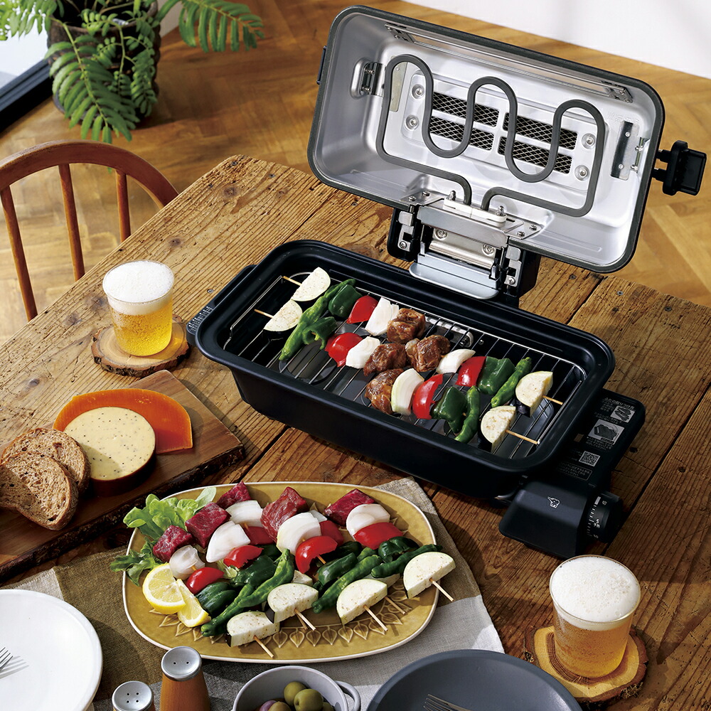 楽天市場】象印 ZOJIRUSHI マルチロースター チャコールグリル調理