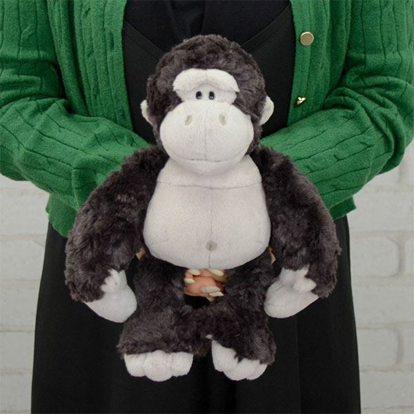 楽天市場】ニキ NICI ゴリラ 2024 クラシック 25cm ぬいぐるみ 可愛い