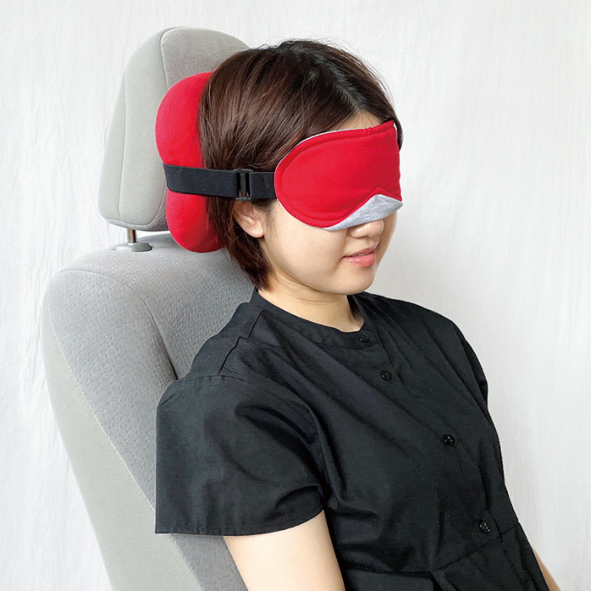 楽天市場】トラベルグッズ アイマスク＆ピロー （ アイマスク ピロー